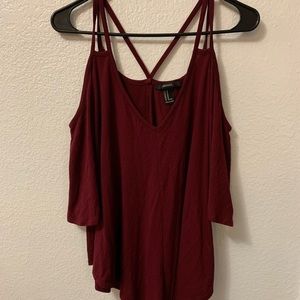 Forever 21 off the shoulder shirt
